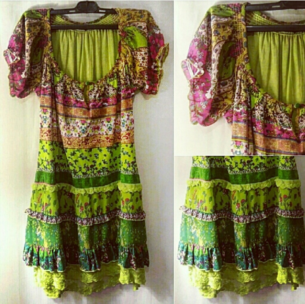 Boho Babydoll Frock
